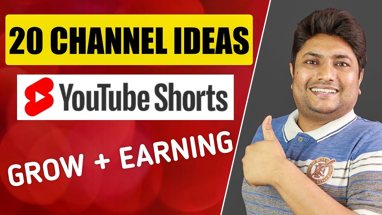 Top 20 YouTube Shorts Channel Ideas 🔥🔥 | How to Start YouTube Shorts