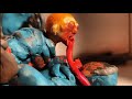 The parasite  stop motion fight animation  the thing