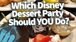 Which Disney World Dessert Party Should YOU Do?