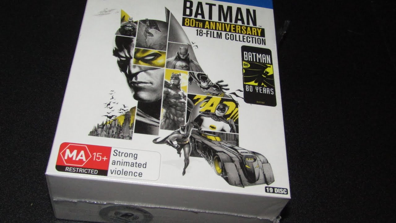 Unboxing The Batman 80TH ,Anniversary BOXSET. - YouTube