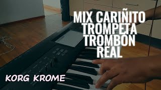 Mix Cariñito Trompeta, Trombón Real Korg Krome #Musichuayotuma #Korgkrome