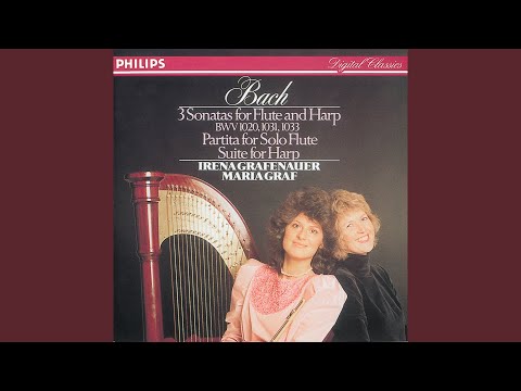 J.S. Bach: Sonata For Violin Or Flute And Continuo, No.1 In G Minor BWV 1020 - Arr. Flute,...
