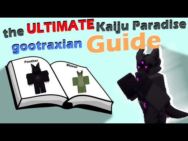 Complete Guide to Collecting Every Gootraxian in Kaiju Paradise [Part 1] -  Roblox 