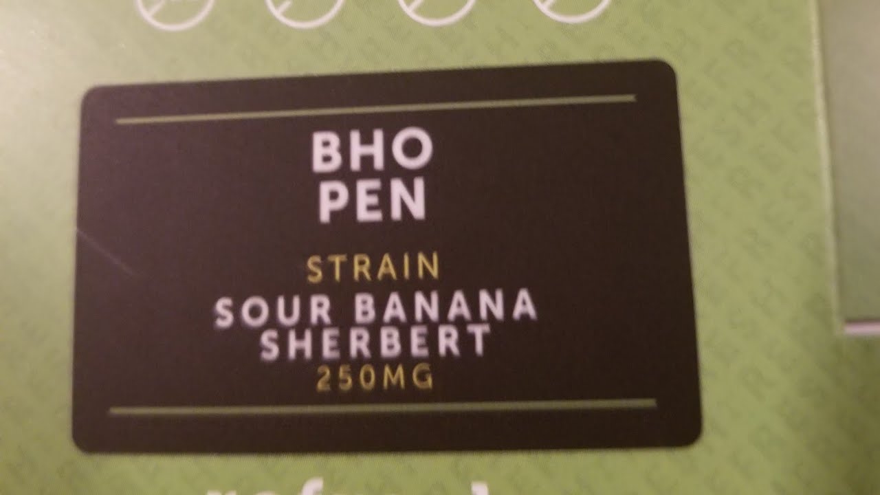 Pa weed review cresco bho pen 250mg disposable sour banana sherbet