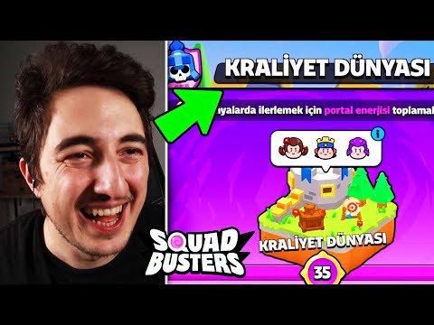 KRALİYET DÜNYASINA ÇIKTIM ! [Yeni Supercell Oyunu] SQUAD BUSTERS