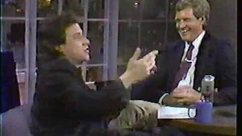 RICHARD LEWIS on Late night withDavid Letterman 1983