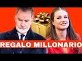 LA PRINCESA LEONOR SORPRENDE al REY FELIPE con BELLO REGALO MILLONARIO por SU CUMPLEAÑOS