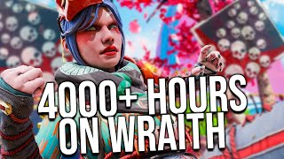 4000+ HOURS ON WRAITH - SOLO 21 KILLS & 4342 DAMAGE! - Apex Legends Season 17 Controller Gameplay