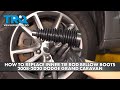 How to Replace Inner Tie Rod Bellow Boots 2008-2020 Dodge Grand Caravan