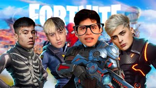 DUKI, LIT KILLAH, TIAGO PZK Y EL DEMENTE EN UNA PARTIDA EPICA DE FORTNITE