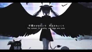 Video voorbeeld van "【Miku Hatsune】I'm glad you're evil too - eng sub 【PinocchioP】"