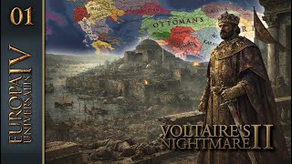 EU4 - Voltaire’s Nightmare | Empire Byzantin - Lutte pour la Survie : peste, guerre et révolte | Ep1