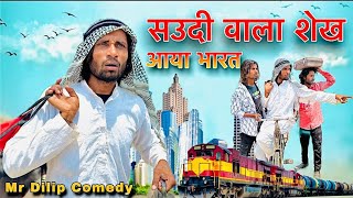 सऊदी वाला शेख आया भारत || saudi wala sheikh comedy || #dubai #sheikh @mrdilipcomedy