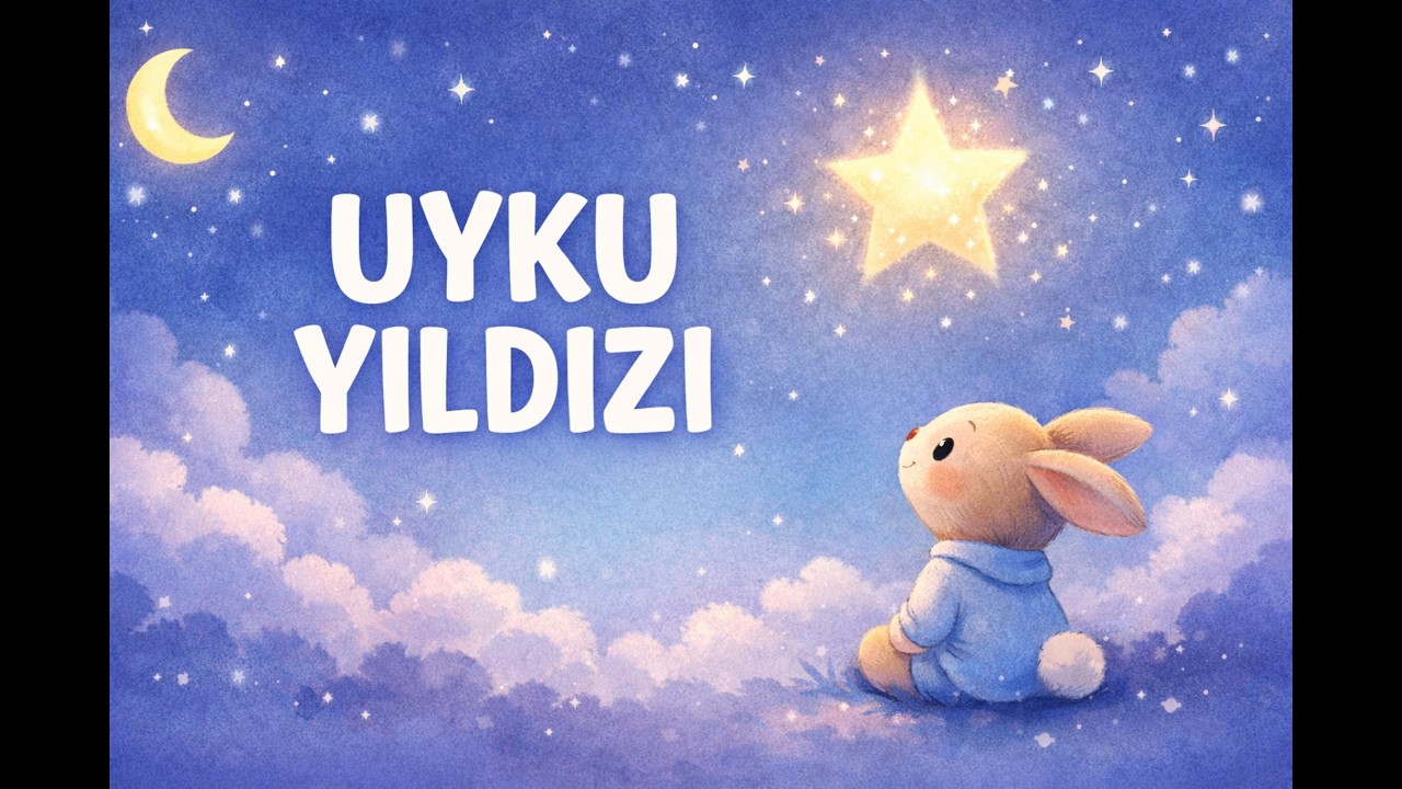 3-6 Yaş Uyku Masalı 💛 Uyuyamayan Tavşan Simon ve Titreyen Yıldız | 3 Dakikalık Gece Masalı 🌙 Bölüm 1