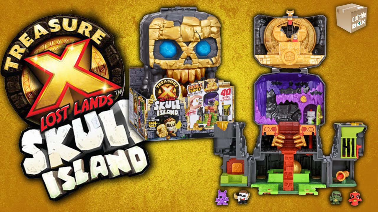 Treasure X Skull Island - Skull Temple Mega Playset 