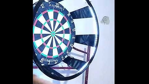 My DIY DART BOARD LIGHT SORROUND