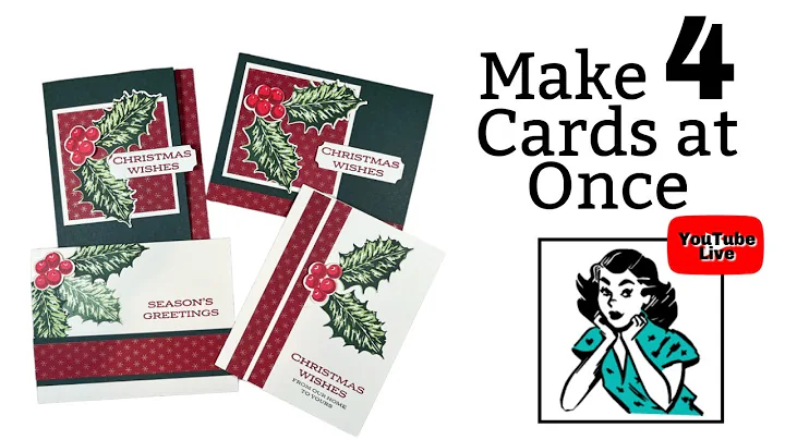Easy Christmas Cards To Make: One Sheet Wonder Car...