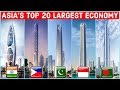 Asia's Top 20 Largest Economies 2021