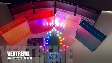 VEXTREME Vectrex Multicart - APA102-2020 LED TEST