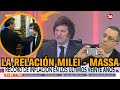 MILEI SOBRE SU VINCULACIÓN CON SERGIO MASSA - Javier Milei en La Mirada 17/4/2022