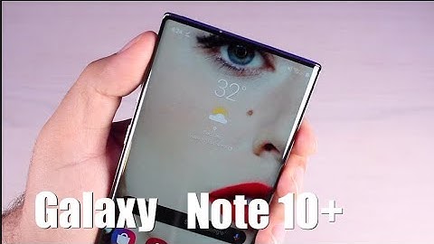 Galaxy Note 10 / Note 10 Plus: How To Hide The Camera Cutout!