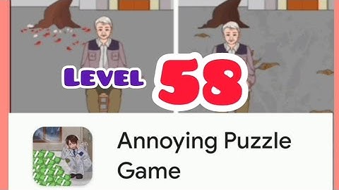 #Annoying puzzle game level 58 New year