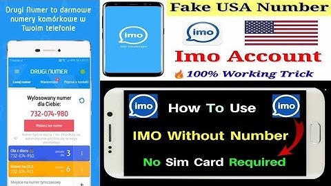 How To Use Imo Without Phone Number Create Unlimited Imo Account || All Countries NUMMBER