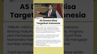 Yusril Singgung Venezuela dan Greenland, Sebut Indonesia Bisa Jadi Target AS
