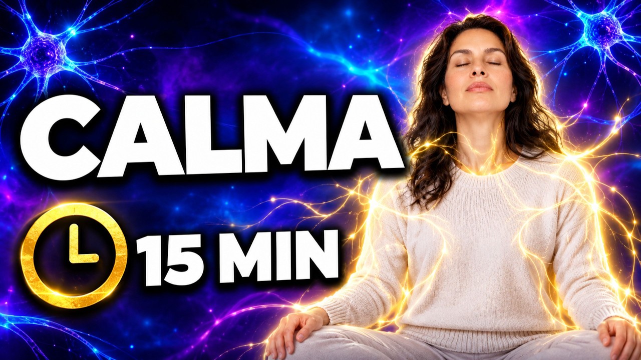 Meditación guiada para calmar el sistema nervioso en 15 minutos