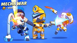 MECHA WAR 🤖 ⚔️ Brawl Stars Funny Skin