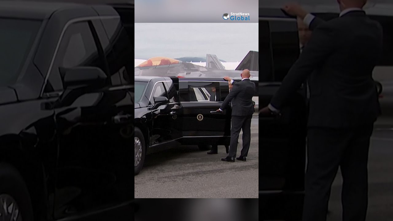 Putin Shares A Ride With Trump In The Beast Shorts Alaska Ukraine Ukrainewar
