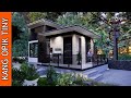 Amazing! Small House Design LOW COST and HIGH AESTHETIC ( 3.5 X 7 Meters 2 Bedrooms)