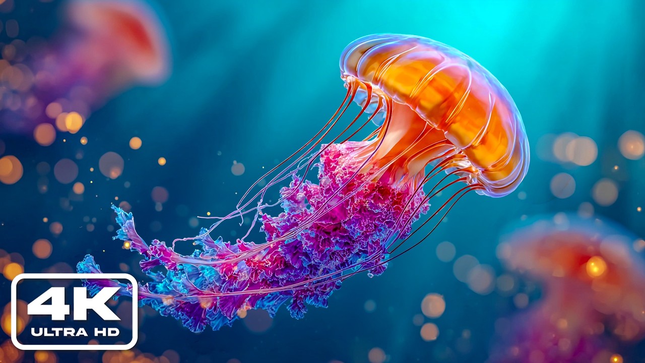 Экзотические глубоководные существа в 4K | Потрясающий подводный мир и морская жизнь