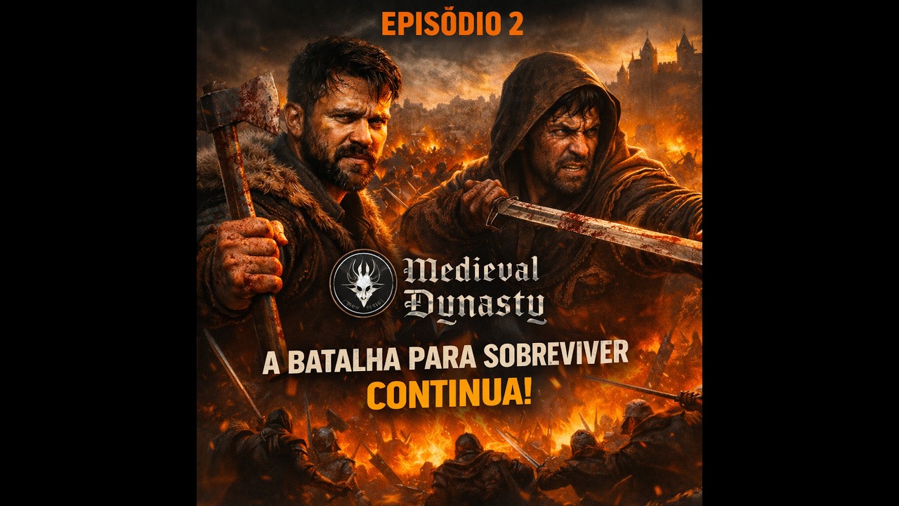 Construindo Nosso Império! 🏰 ⚔️ Medieval Dynasty Coop | TPJ T1:E2