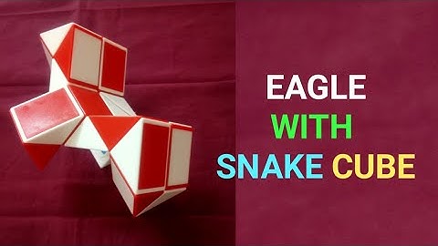 How to make Eagle With Snake Cube | Rubik