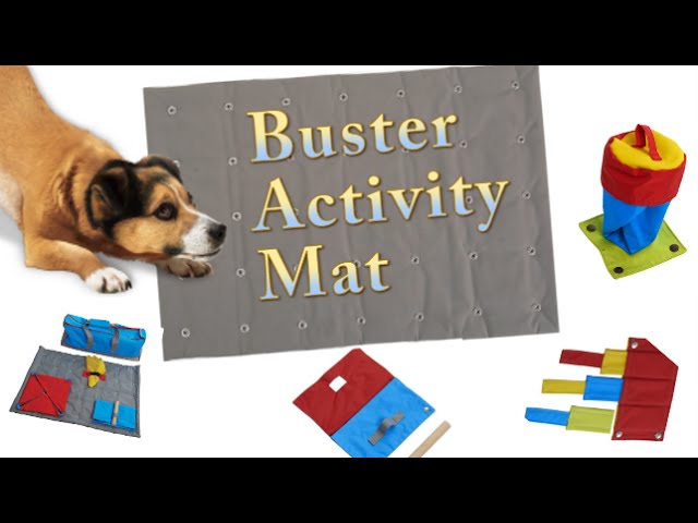 BUSTER ActivityMat, starter set w/3 activities