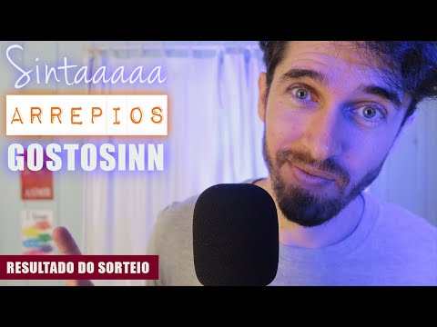 ASMR Te Arrepiando intensamente com Microfone Maono - Resultado do Sorteio