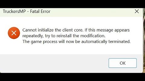 TruckersMP - Fatal Error