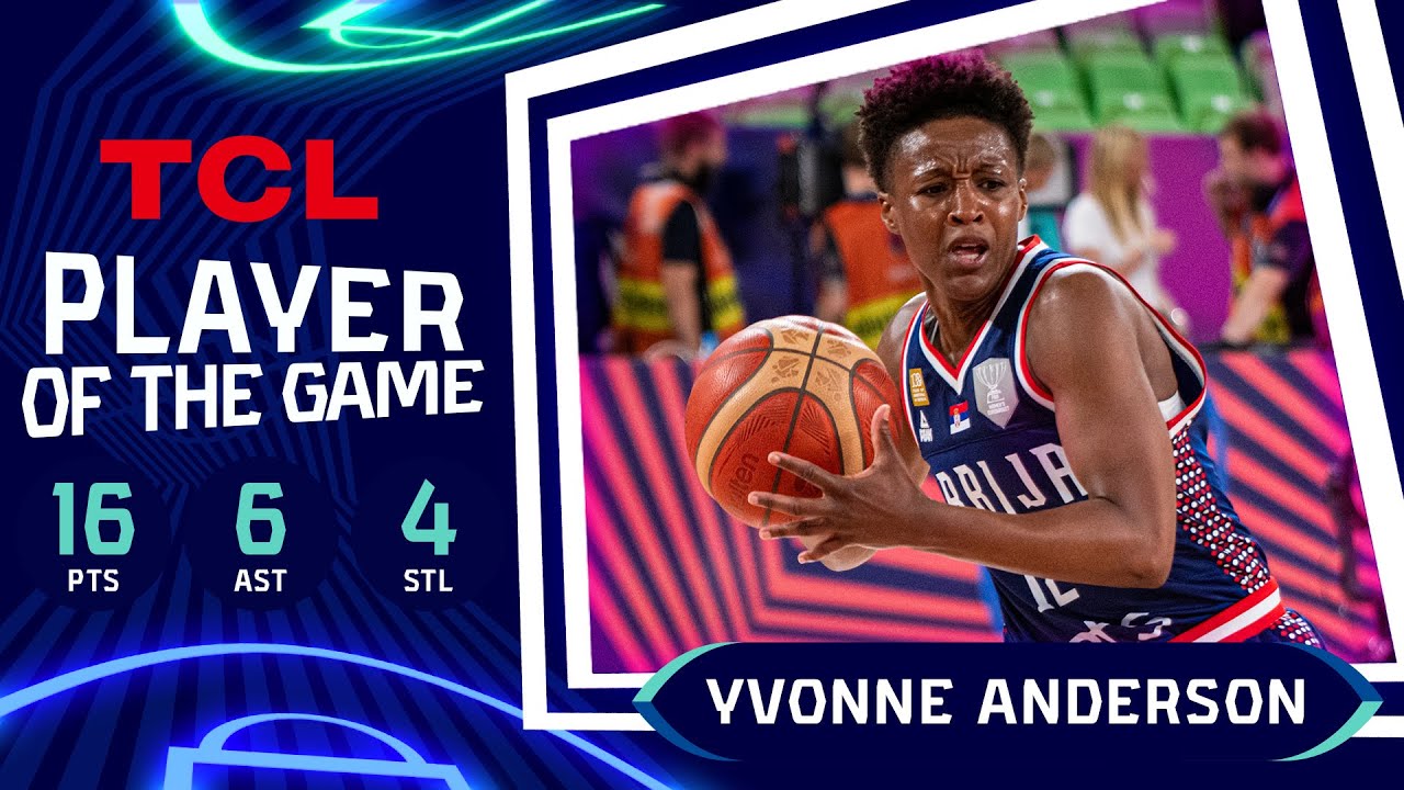 Yvonne Anderson (16 PTS) | TCL Player Of The Game | GER vs SRB