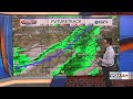 Jacob: "Front coming brings cooler temps, scattered showers"