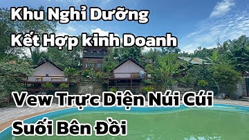🌿 Siêu Phẩm 6.653m² Nghỉ Dưỡng View Suối & Hồ Trị An – Đồng Nai | Homestay Đang Khai Thác