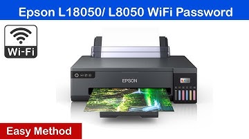 Epson L18050 WiFi Password WiFi Direct