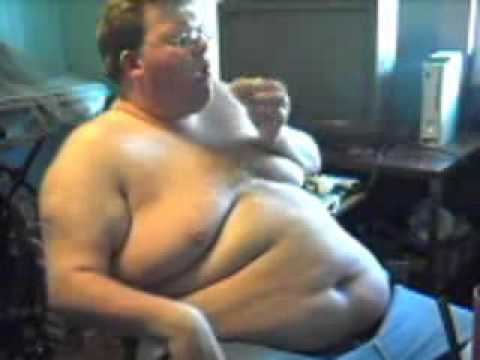 Fat Black Guy Eating 76