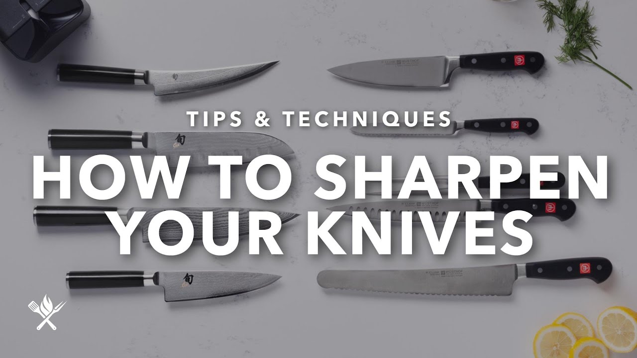 How to Properly Sharpen Kitchen Knives - CNET