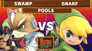 2GG Kongo Saga - GN | Swamp (Fox) VS SM | Gnarf (Toon Link) - Smash Ultimate - Pools