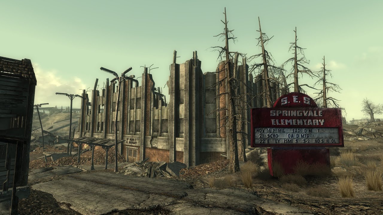 Fallout 3 Springvale Elementary YouTube fallout-3-springvale-elementary-youtube
