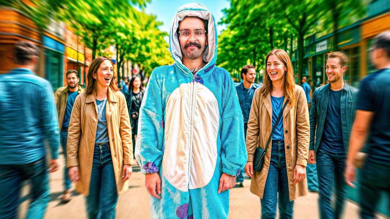 با لباس سالیوان رفتم وسط خیابون 😭