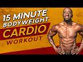 15 Minute Bodyweight HIIT Workout – Cardio, Fat Loss, No Equipment