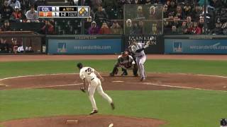 2010 Giants Championship Season: (6.1.10) Rockies @ Giants (Game 50)