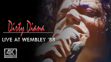 Michael Jackson: DIRTY DIANA Live at Wembley 1988 | 4K ULTRA HD
